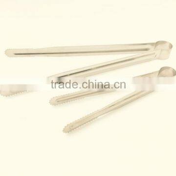 Stainless Steel Food Bread Barbecue Clip/Steak Clip/Ice tongs/Tableware Stainless Steel Clip