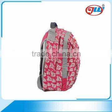 New colorful durable printed shoulder backpack bag