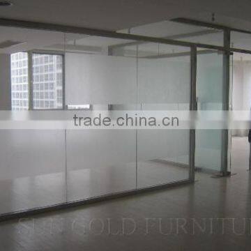 High End Office Partition Tempered Glass Partition Wall Office Furniture ( SZ-WSP368) photo-5