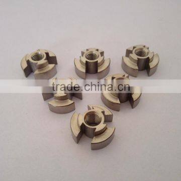 Factory Producted Titanium Tri-slot Four Slot Nut