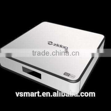 Vensmile Zidoo X6 octa core android tv box Android 5.1 Lollipop TV Box RK3368 Octa Core 2G/16G