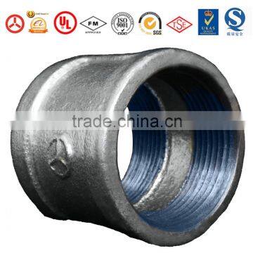 GI malleable cast iron pipe fitting, pipe socket ,pipe coupling220