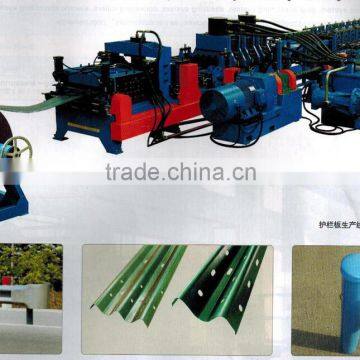 Road Crash Barrier or W Beam / Side Rail Guard roll forming machine                        
                                                                                Supplier's Choice