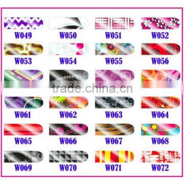 www.auparisnailart.com;Hot Nail Decoration;Nail art; Nail Foil/Patch W049--W098