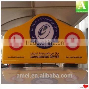 Thick Plastic Thermoforming Advertising Taxi Top Light Boxes photo-5