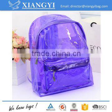 New Design Wholesale High Quality 50C PVC Water Proof Teenage Backpack Daypack Supplier's Choice photo-3