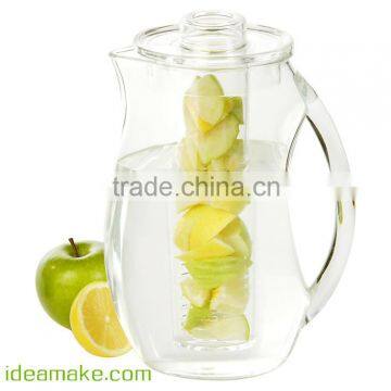 2L Plastic Fruit Infusion Pitcher Infuser Pitcher photo-4