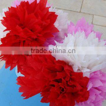 large tissue paper flowers