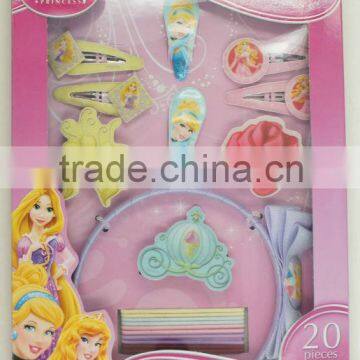 OEM SERVICE--20PCS PRINCESS HAIR ACCESSORIES SET