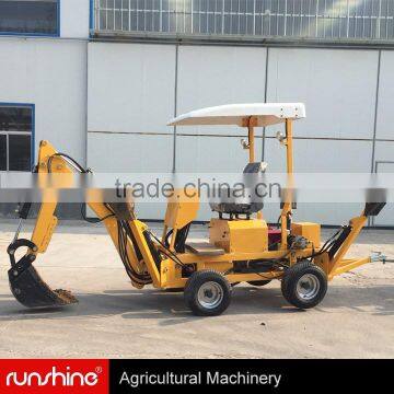 Website: Runsingmachinery Mini Towable Backhoe With Engine photo-2