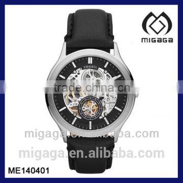 HIGH QUALITY FASHION MECHANICAL WATCH FOR MEN OEM ODM LEATHER MECHANICAL WATCH