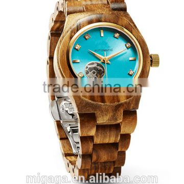 Best Selling 2016 Lovers Wooden Watch for Men Bamboo Women Wristwatch