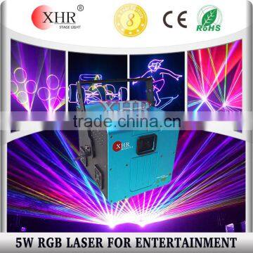 DJ Disco laser RGB stage lighting professional 5w laser light