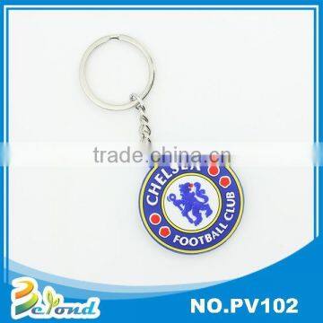 Customized hot sales promotional logo car keychain