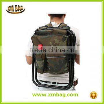 2 in 1 Portable Folding Fishing Chair Backpack With Insulated Cooler Bag for Fishing Camping Cooler Chair photo-3