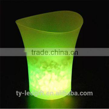 high quality led wine bucket led flashing ice bucket
