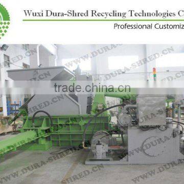 low price waste tire/tyre steel wire baler manufacturer