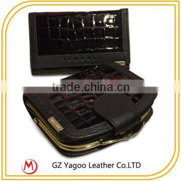 Colorful Women Croco Skin Ladies Small Purse Wallet photo-2