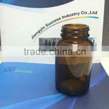 120ml Amber Tablet Glass Bottles