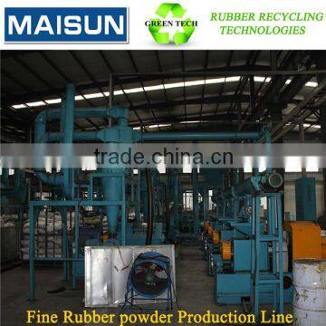 40-100 mesh rubber fine powder pulverizer machine
