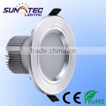 Hot sale 8 inch recessed led down light 3W 5W 7W 9W 15W 18W with CE ROHS