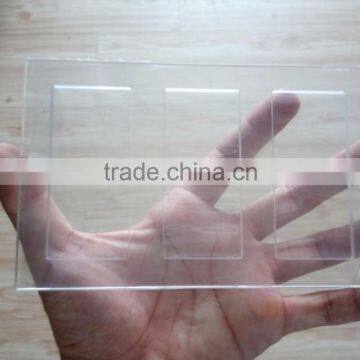 Wall Switch Glass Panel, Light Switch Glass Plates, Curving Electrical Touch Switch Glass photo-4