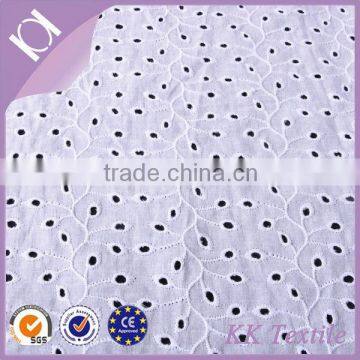 High Quality Skirt Use Embroidery White Cotton Wholesale Lace