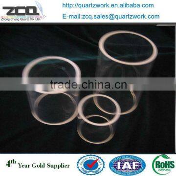 spiral quartz tube high quality quartz tube