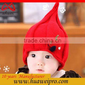 Guangdong Manufature Knitting Wool for Babies Oem Kids Knit Cap and Children's Hats