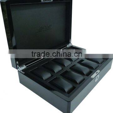 Larger watch packaging box,watch case for 10 slots watches