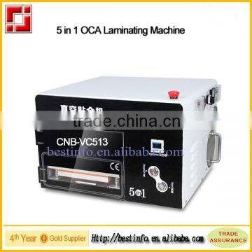 5 in 1 Vacuum LCD Glass banding machine OCA laminating machine