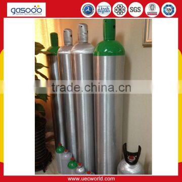 EN1975 50l gas cylinder for high pressure aluminum cylinder