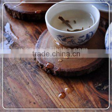 Handmade Natural Wood Cup Pad With Different Customized Design