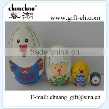 4 set nesting dolls