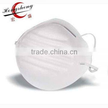 2016 cheap dust mask disposable dust mask 180g non woven disposable dust mask half respirator