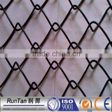 high quality hot dipped galvanized and pvc coated diamond shape wire mesh fence