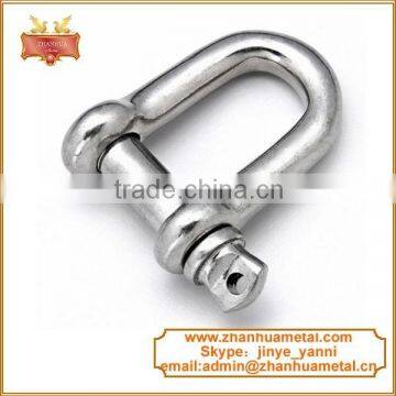 stainless steel JIS DEE shackle with collar