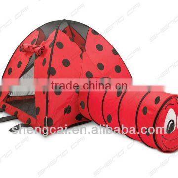 Kids Animal folding playing tent with tunnel