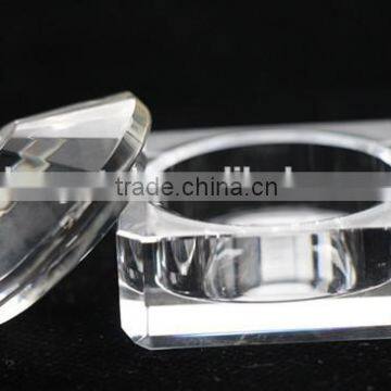 Nice Square Crystal Sugar Bowl for Sugar Stock photo-3