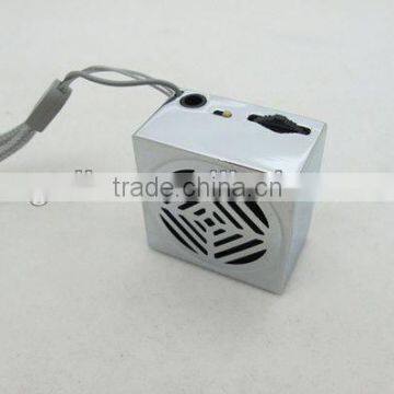 hot aluminum alloy car speaker with tf card