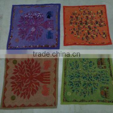 tree life hand work ethnic cushion covers