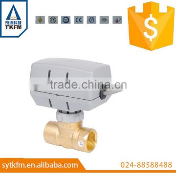 SR5121 mini motorized 2 way 3 way auto electric operated ball valve