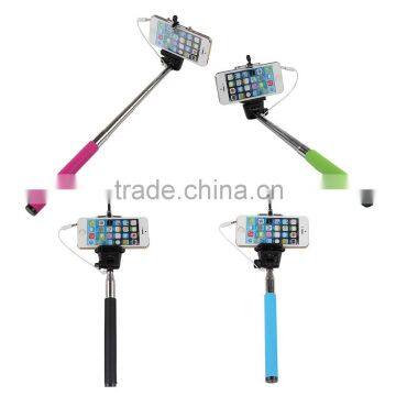 selfie stick with cable, monopod selfie stick, cable take pole selfie stick