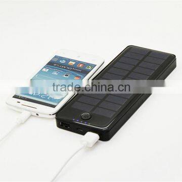 Wholesale  grade A battery MSDS 15000mAh with touch phone solar phone charger