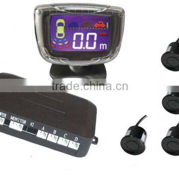 car parking sensor, led display indicator,Parking Sensor with 4 Sensors,Numeral and LCD display