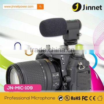 Condenser Microphone Carol 2.5mm Jack Microphone Digital Voice Recorder with External Microphone