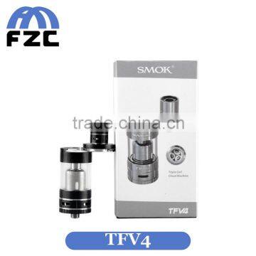 Newest vape atomizer rta smok tfv4 single kit vs eleaf lemo in stock now!!