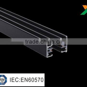 cheap price one circuit 2 lines track Led Lighting rail