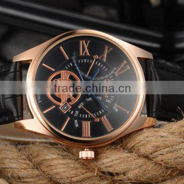 CHAXIGO Brand Watch Factory Best Selling Products Wristwatches Cheap Genuine Leather Wrist Watches photo-3