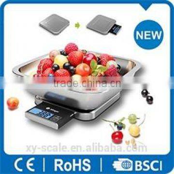 2015 Hot Bluetooth Smart Kitchen Scale for fruit vegetable and food